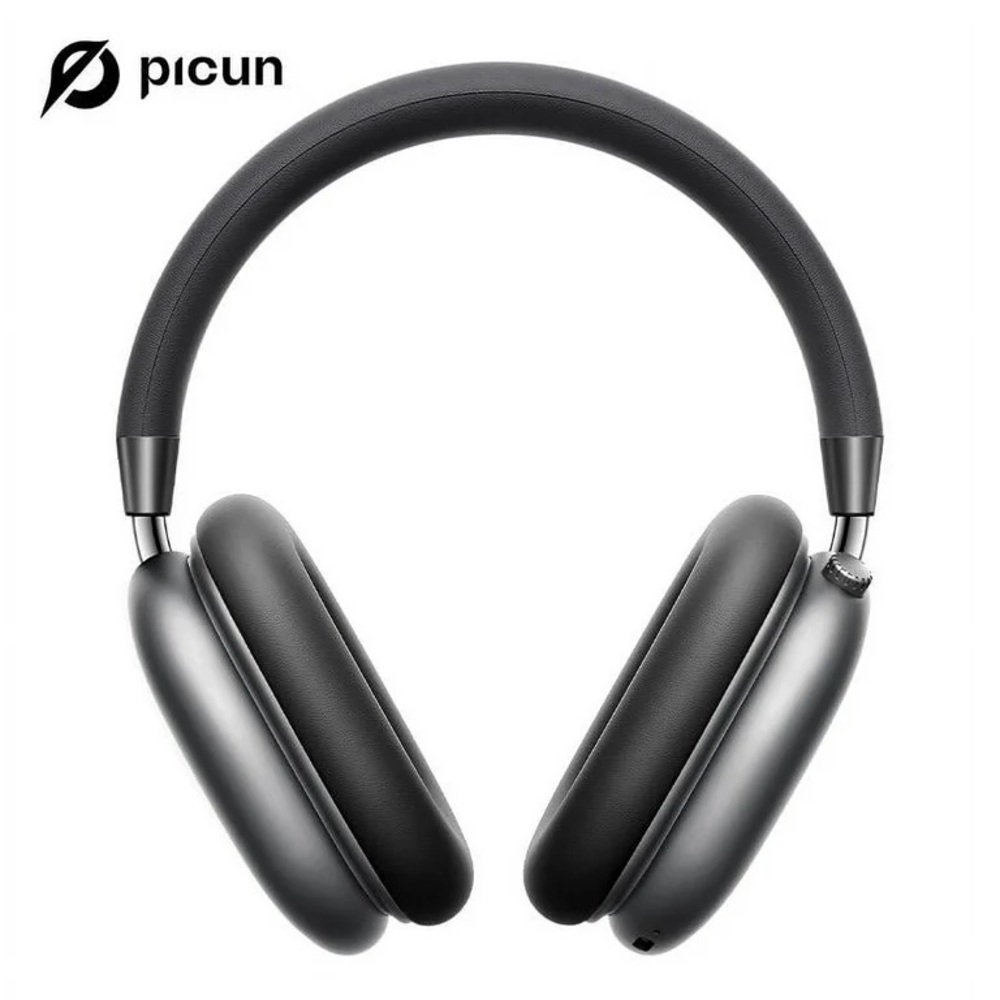 Black and Silver Wireless Headphones